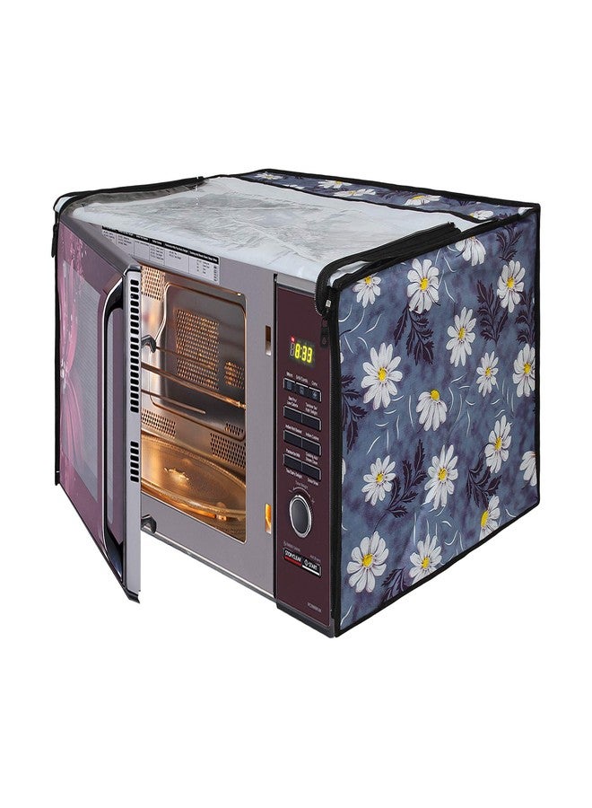 Lithara Printed Waterproof Microwave Oven Cover for LG 28 Litre Convection Microwave Oven MC2846BCT | Sams10 (Multicolor) - Image 2